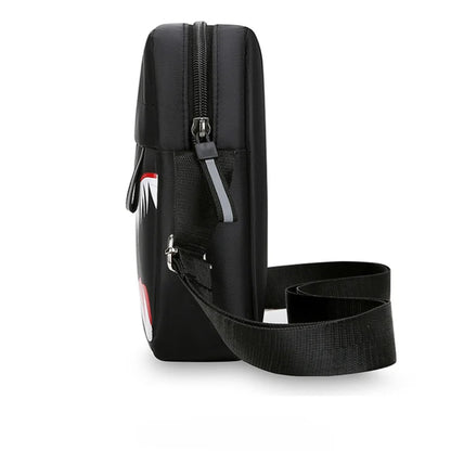 Men’s Nylon Crossbody Shoulder Bag – Lightweight Travel Chest Pack & Cell Phone Pouch