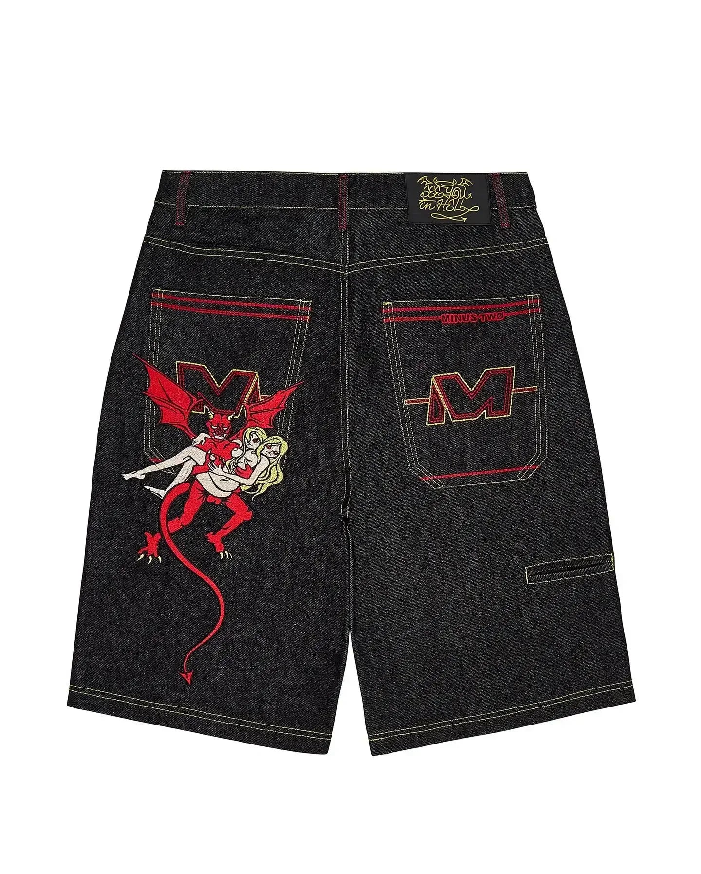 American INS Hip-Hop Y2K Street Shorts