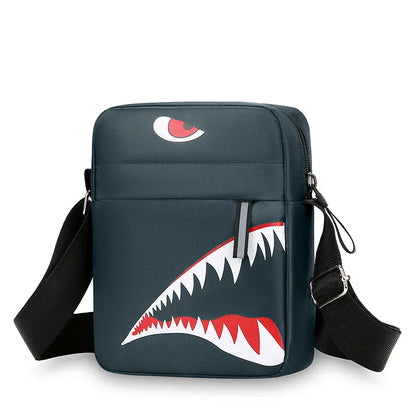Men’s Nylon Crossbody Shoulder Bag – Lightweight Travel Chest Pack & Cell Phone Pouch